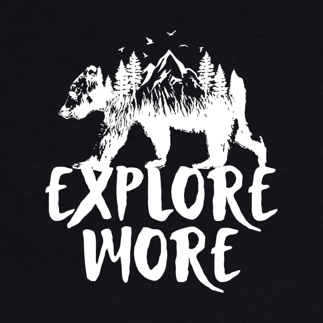 Explore More Bear Wilderness by Kyandii